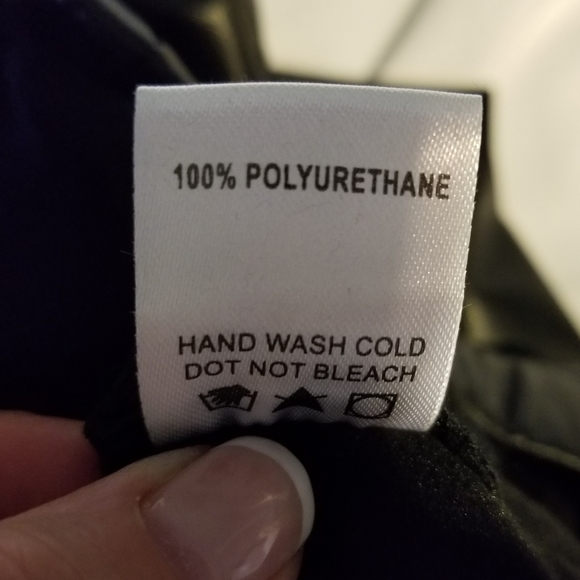 White Birch NWT Faux Leather Pants Small - Picture 8 of 8